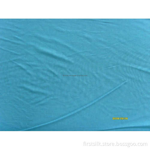 Spun Silk Knitted Jersey Fabric